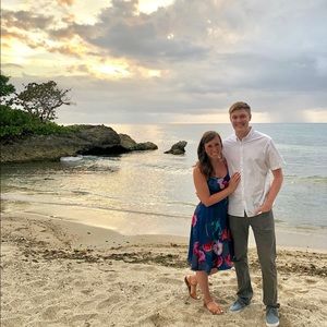 Banana Republic floral dress size 6